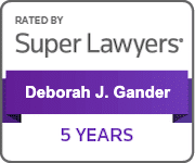 5 Years Super Lawyers - Deborah Gander, Esq