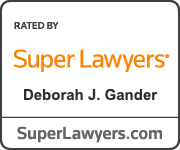 Super Lawyers Deborah Gander badge